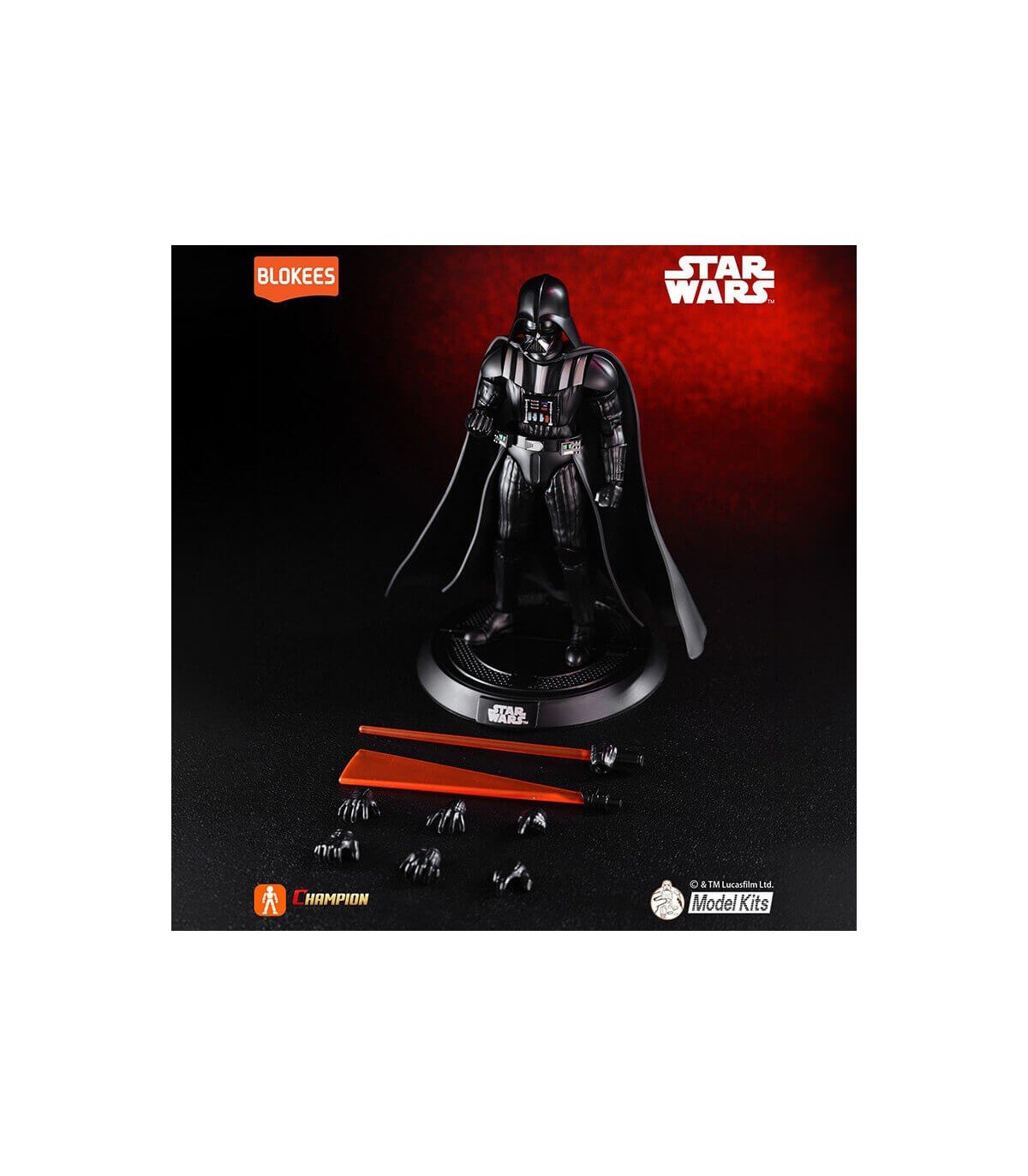 Blokees Darth Vader Champion Class Star Wars | Tier Kards