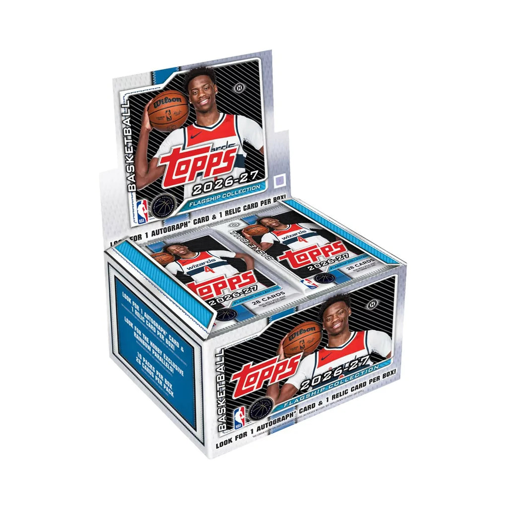 Topps Flagship Basketball 2026-27 Jumbo Box | Tier Kards (Pre Order 05/11/26)