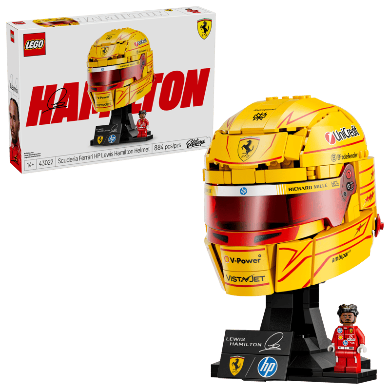 Scuderia Ferrari HP: Casco de Lewis Hamilton