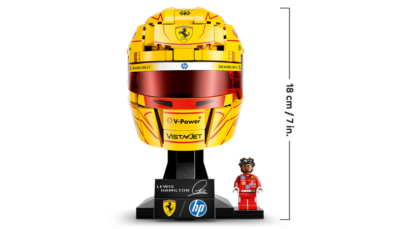 Scuderia Ferrari HP: Casco de Lewis Hamilton