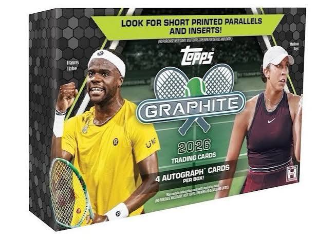 2026 Topps Graphite Tennis – Hobby Box