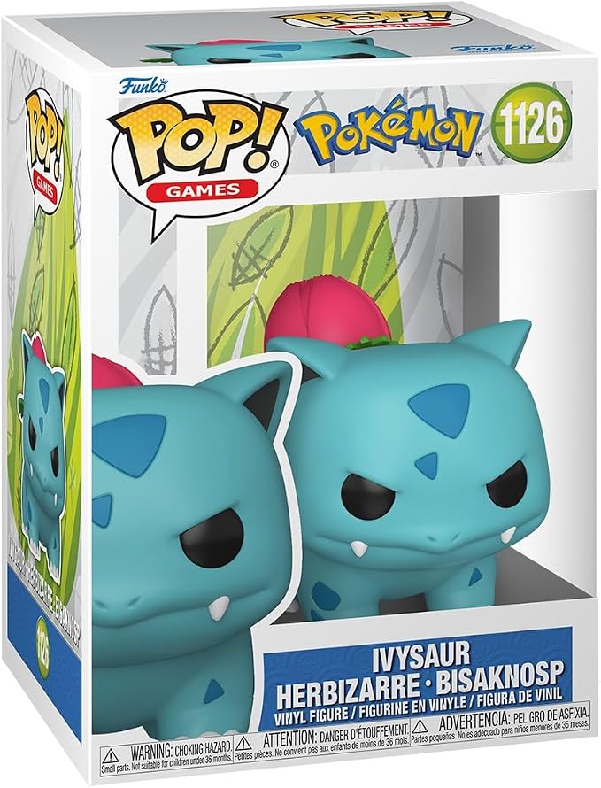 Comprar Funko Pop Pokémon Ivysaur | Tier Kards