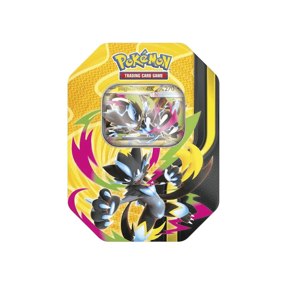 Lata Megapotencia: Mega-Zeraora ex JCC Pokémon | Tier Kards