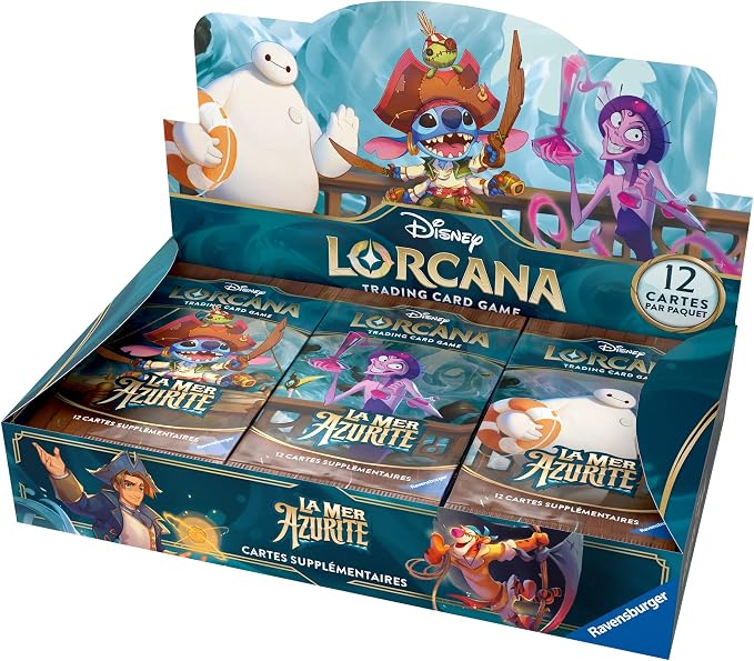 Disney Lorcana: Azul Mar Azul Booster Display (24 Sobres) | TierKards
