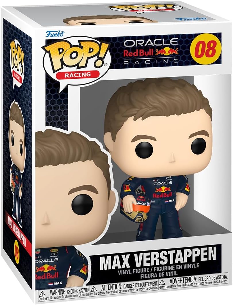 Comprar Funko Pop Max Verstappen Red Bull Racing | Tier Kards
