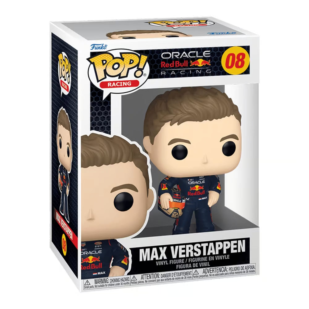 Comprar Funko Pop Max Verstappen Red Bull Racing | Tier Kards