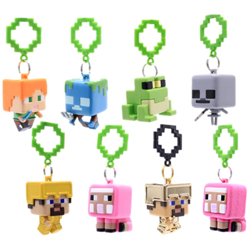 Minecraft Backpack Hangers Series 4 (Llaveros) | Tier Kards
