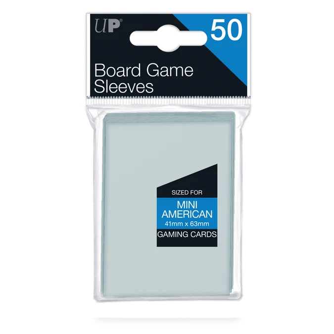Fundas para Mini Juegos de Mesa Americanos (50 Unidades) - 41 mm x 63 mm