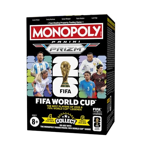 2026 FIFA World Cup Panini Prizm Monopoly | Tier Kards