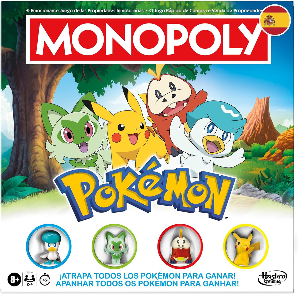 Monopoly Edición Pokémon (Español) - Juego de Mesa | Tier Kards