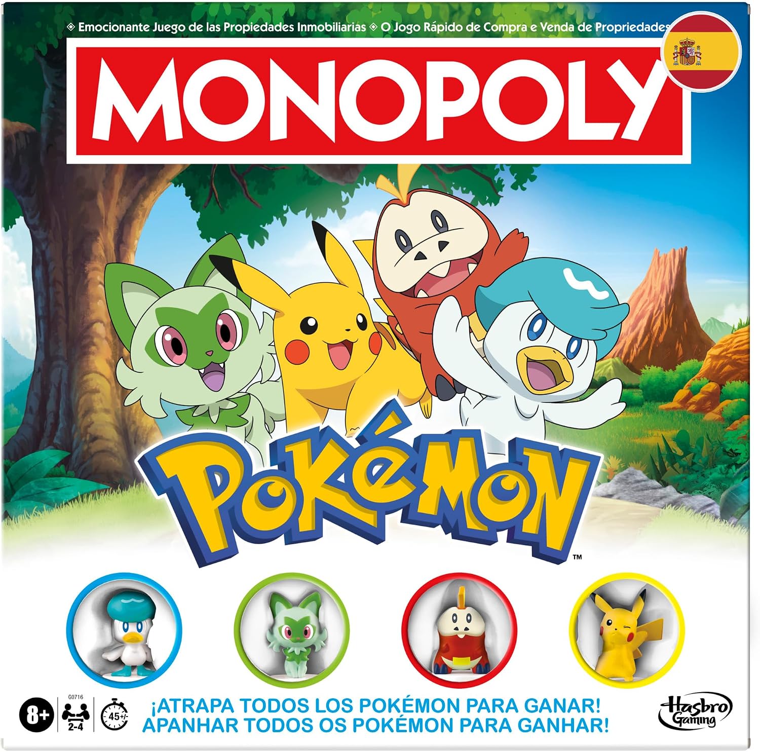 Monopoly Edición Pokémon (Español) - Juego de Mesa | Tier Kards
