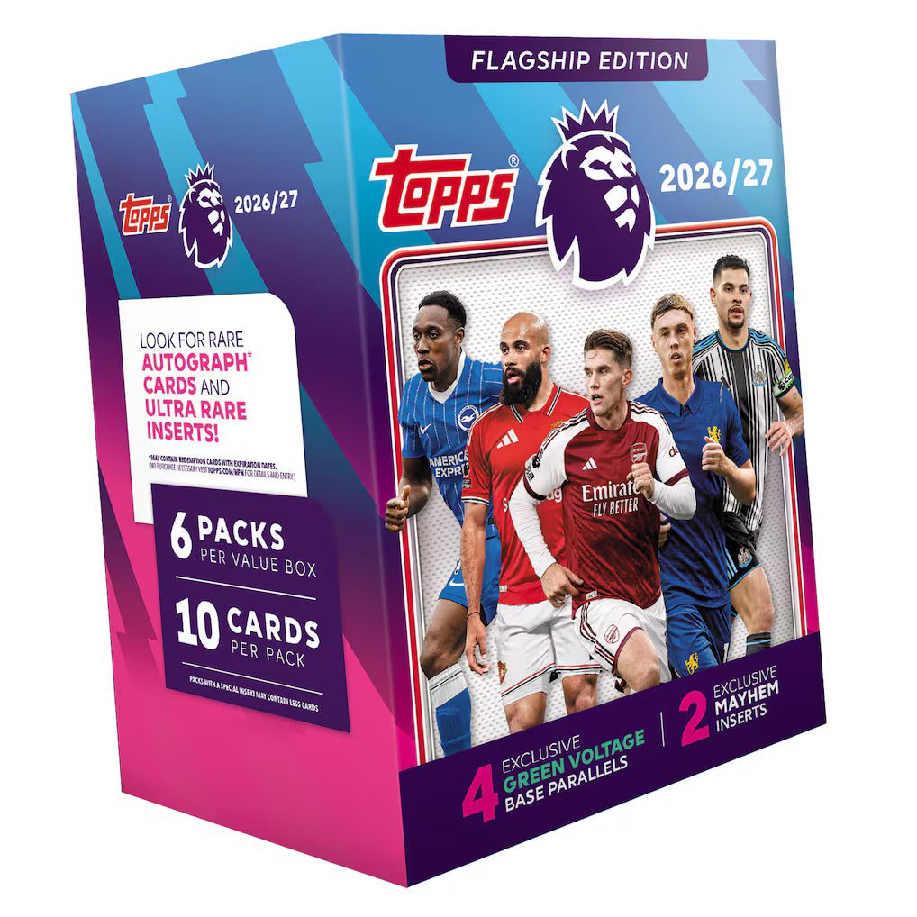 Caja insignia de Topps de la Premier League 2027 (Pre Order)