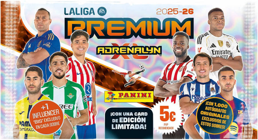 Caja 20 Sobres Premium Adrenalyn XL 25/26 | Tier Kards