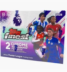 2025-26 Topps Finest Premier League – Hobby Box