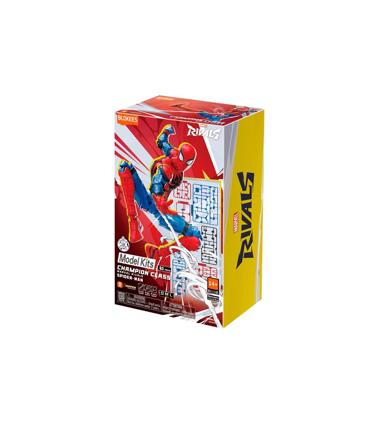 Blokees Spider-Man Marvel Rivals Model Kit | TierKards