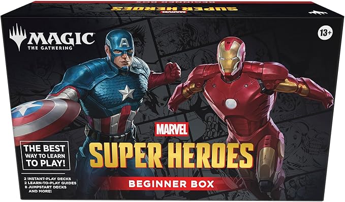 Caja de Principiante de Magic: The Gathering | Marvel Super Heroes (Versión en Inglés)