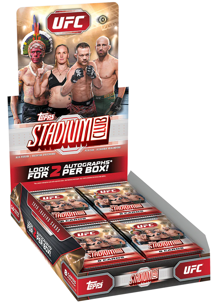 Topps UFC Stadium Club 2026 - Hobby Box (Pre-Order)