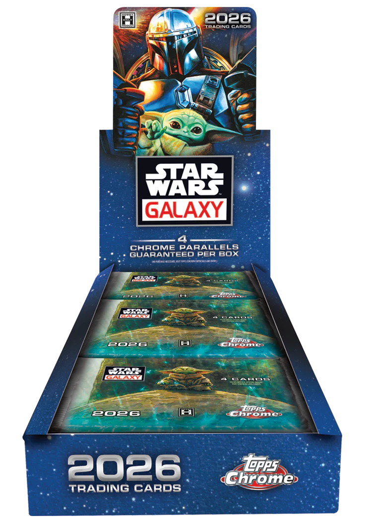 2026 Star Wars Chrome® Galaxy - Hobby Box (PRE-ORDEN)