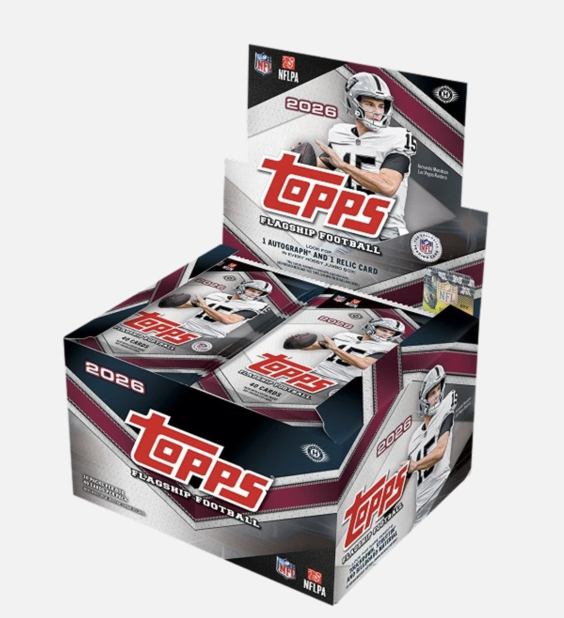 2026 NFL Topps Flagship Football - Jumbo Box UNOPENED (Pre-Order) 1 Auto/1 Relic
