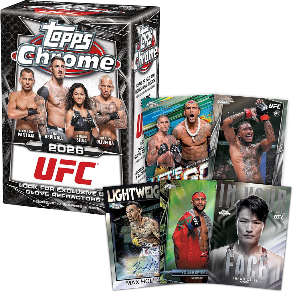2026 Topps Chrome UFC Value Box - Caja de Sobres | Tier Kards