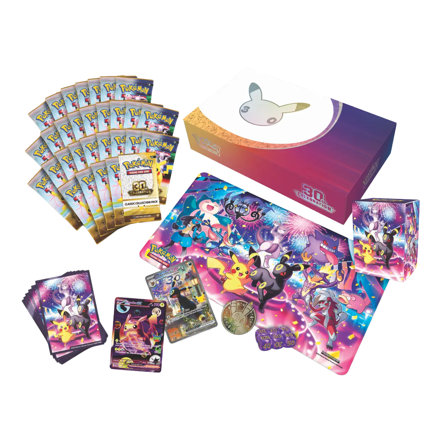 Pokémon TCG: Caja Ultra Premium 30.º Aniversario Umbreon (Español) | Tier Kards| Pre Order |