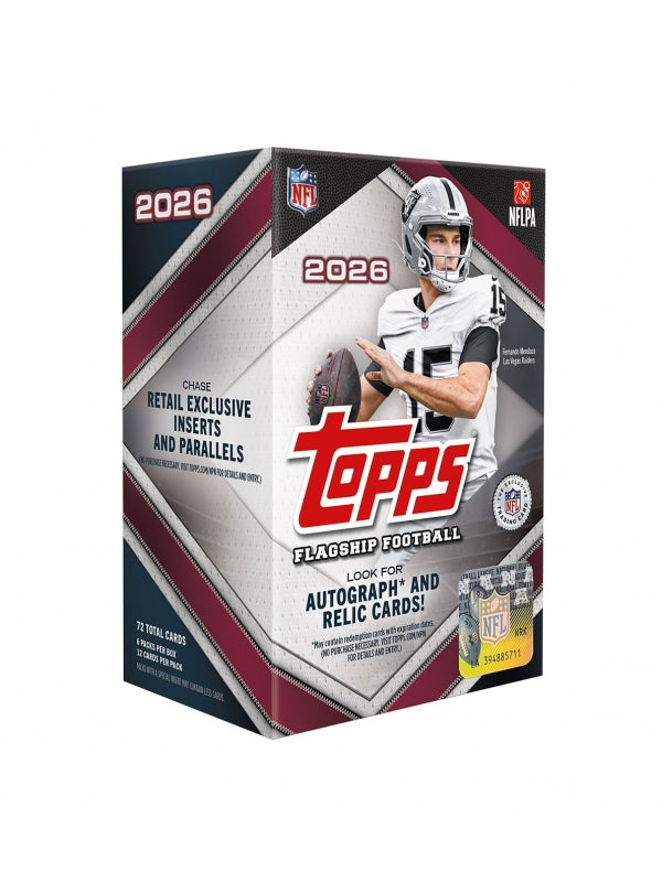 Value Box Football Flagship (6 Sobres) - NFL 2026 - Topps ( PREORDER)