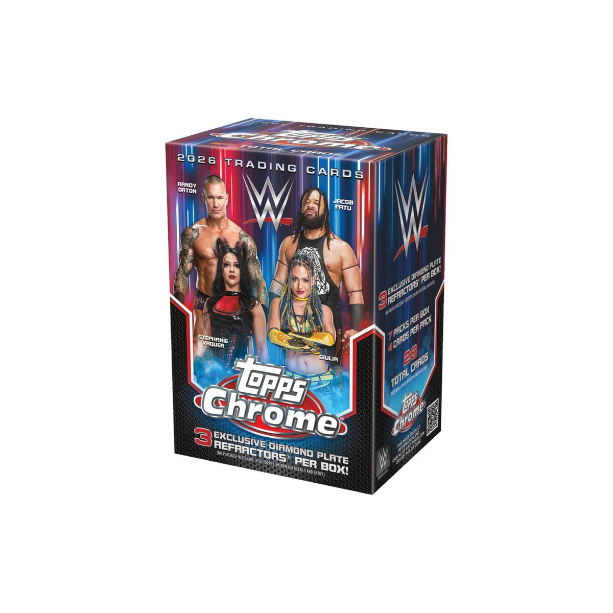 2026 Topps WWE Chrome Box - Caja de Sobres | Tier Kards