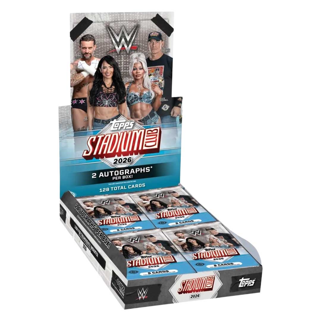 Topps WWE Stadium Club 2026 Hobby Box | Tier Kards